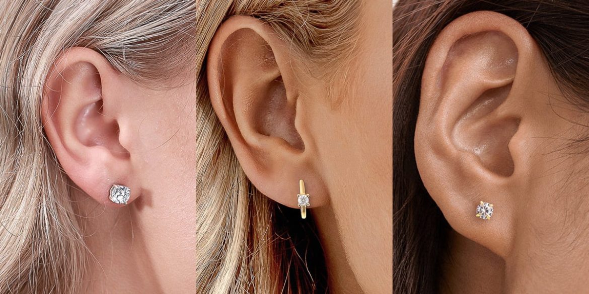 timeless-solitaire-earrings Timeless Earrings: 7 Styles That Never Go Out Of Fashion | Classy Women  Collection